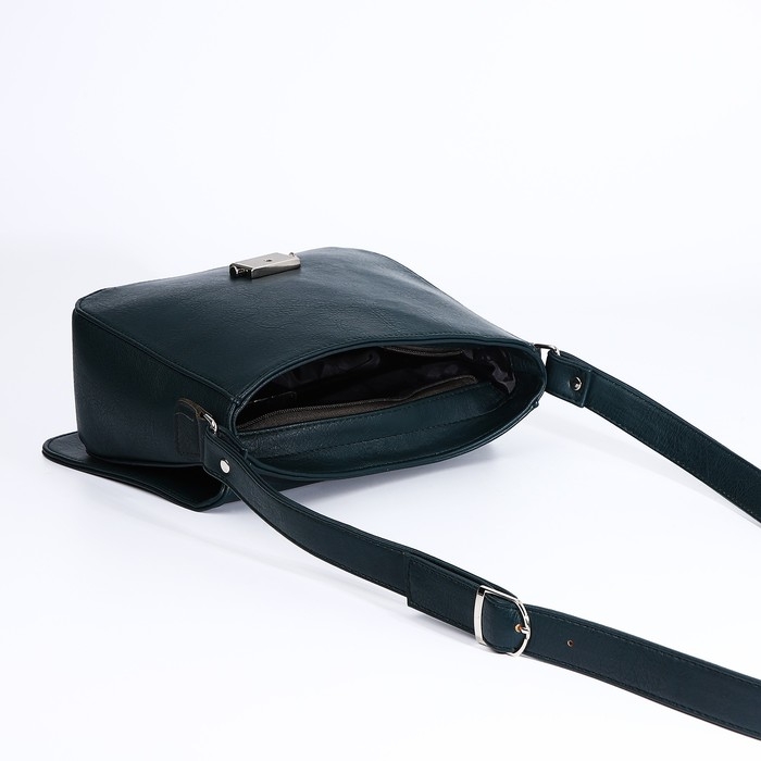 Сумка-мессенджер Vita на магнитах, цвет зелёный Сумка-мессенджер Vita на магнитах, цвет зелёный