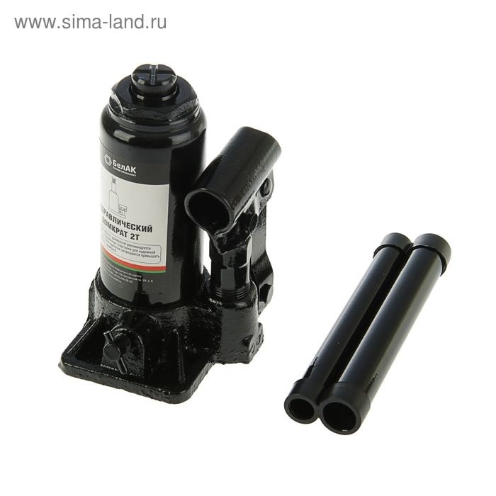 Домкрат гидравлический  Домкрат гидравлический "БелАК" БАК.00039, высота подъема 148-278 мм, 2 т