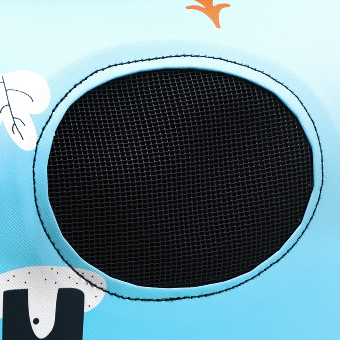 Сумка - переноска для животных  Сумка - переноска для животных "Путешественник", голубая, размер L, 53 х 21 х 29 см