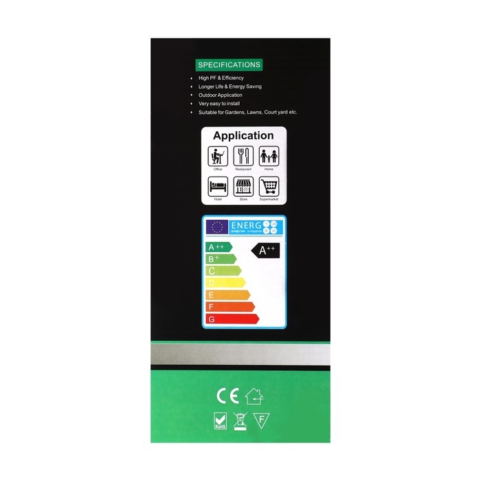 Светильник фасадный «Арткор», FSD-058, 24 Вт, 3000K, IP65, 220 В, пластик, черный Светильник фасадный «Арткор», FSD-058, 24 Вт, 3000K, IP65, 220 В, пластик, черный