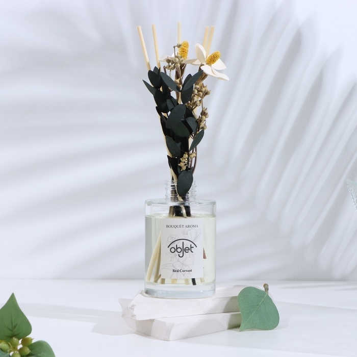 Диффузор ароматический Диффузор ароматический "Dried flowers", 120 мл, красная смородина