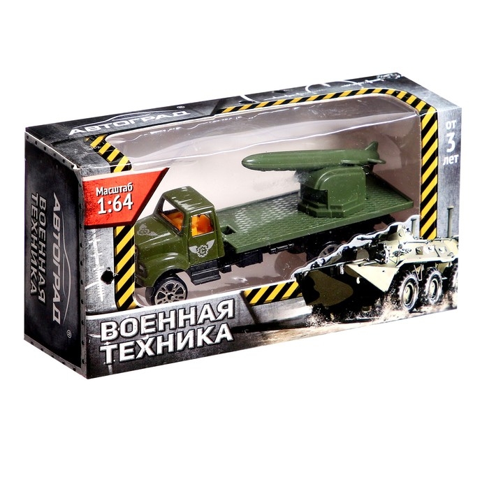 Машина металлическая «Военная техника», масштаб 1:64, МИКС Машина металлическая «Военная техника», масштаб 1:64, МИКС