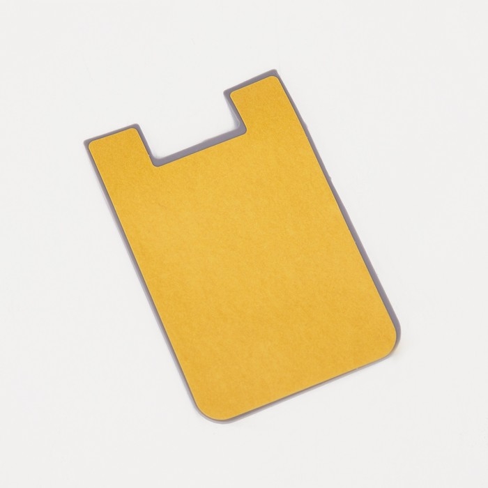 Картхолдер на телефон, цвет серый Картхолдер на телефон, цвет серый