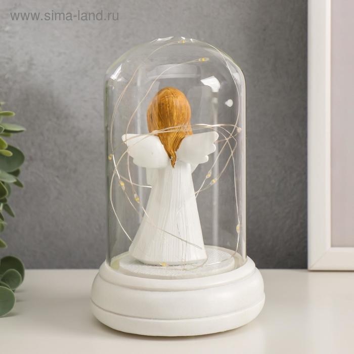 Сувенир полистоун свет  Сувенир полистоун свет "Ангел-девочка с пухлыми щёчками" МИКС 15,7х10,5х10,5 см