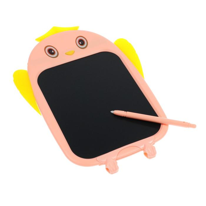 Планшет для рисования и заметок Luazon Планшет для рисования и заметок Luazon "Цыпленок", 9", функция блокировки, МИКС