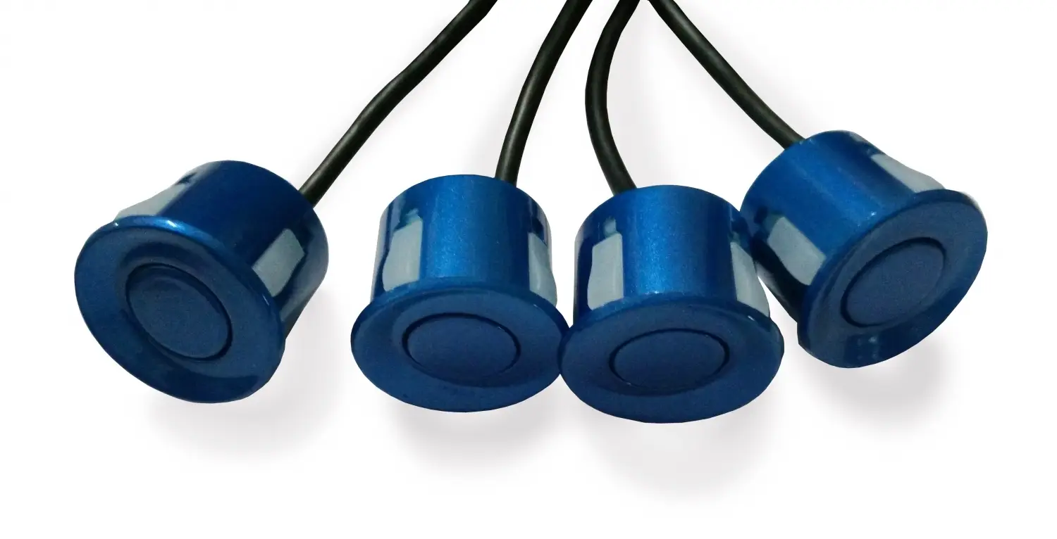 Датчик парктроника 22 мм (темно-синий) с проводом 2,5м AVS PS-22 (1 шт.)