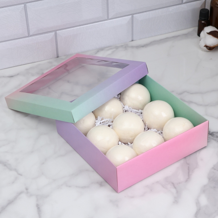 Набор бомбочек для ванны Набор бомбочек для ванны "Бурлящее СПА" 9х110 г