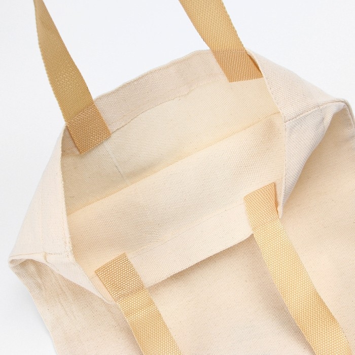 Сумка шоппер Putin team, 35 х 40 х 0.5 см, бежевая Сумка шоппер Putin team, 35 х 40 х 0.5 см, бежевая