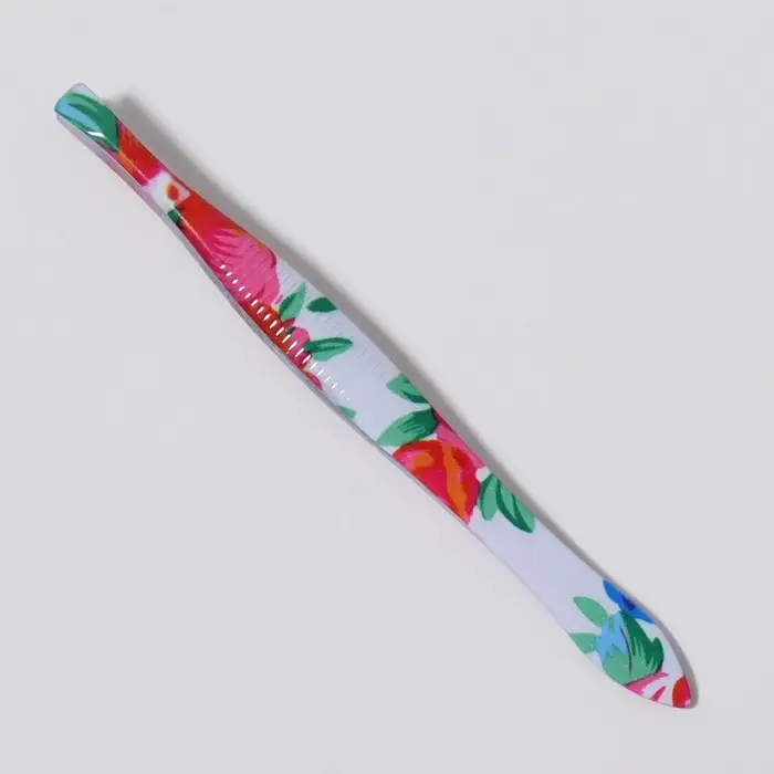 Пинцет прямой, узкий, 8.5 см, МИКС Пинцет прямой, узкий, 8.5 см, МИКС