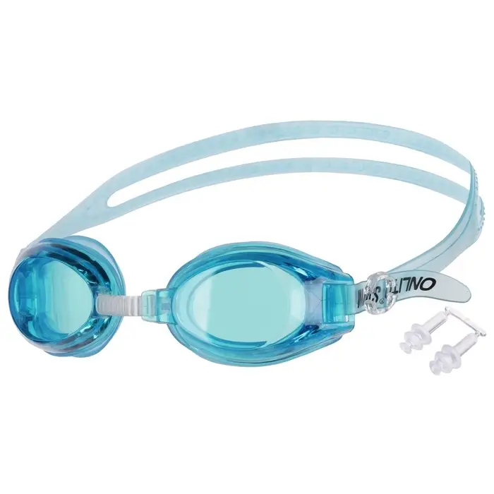 Очки для плавания ONLYTOP, беруши, МИКС