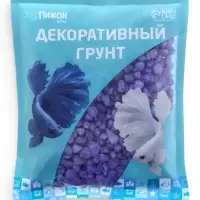 Мраморная крошка &laquo;Пижон Аква&raquo;, фр. 5-10 мм, нептунит, 800 г
