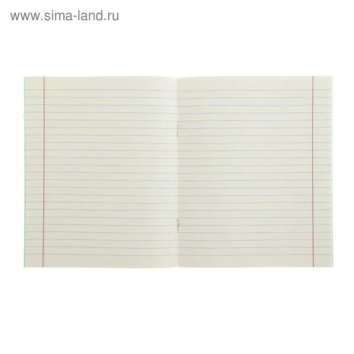 Тетрадь 18 листов линейка «Зелёная обложка», Маяк