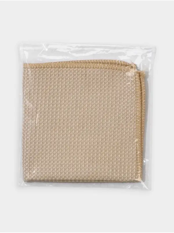 Салфетка для уборки &laquo;Сапфир&raquo;, 30&times;30 см, микрофибра, бежевая