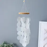 Музыка ветра перламутр 26 кружков d=4,8 см 10х10х46 см