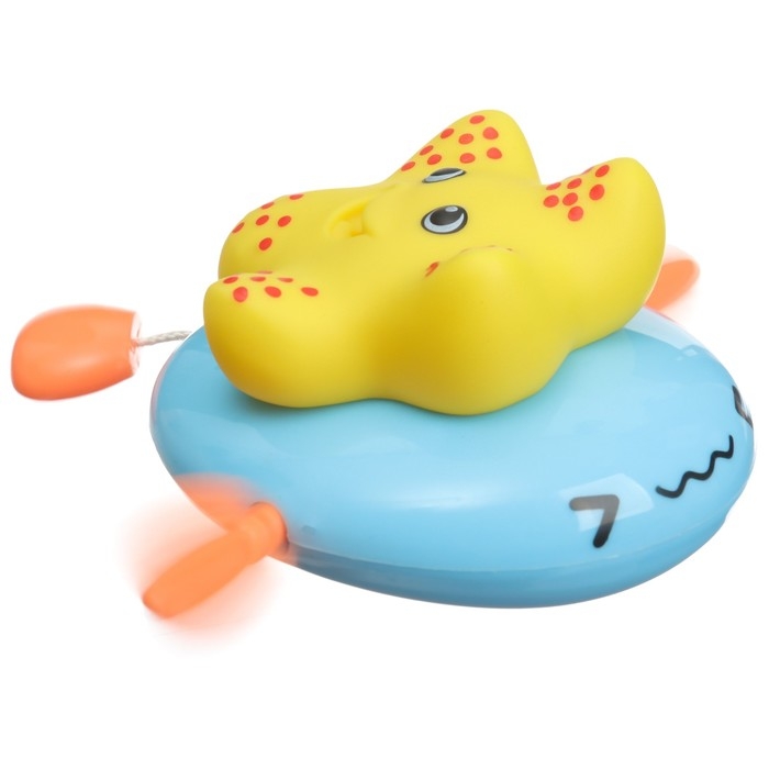 Заводная игрушка для ванны с брызгалкой «Звезда», Крошка Я Заводная игрушка для ванны с брызгалкой «Звезда», Крошка Я