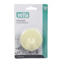 VETTA Крючок, прорезиненное покрытие, полимер, 3 цвета