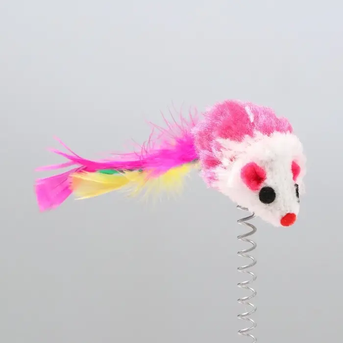 Дразнилка на основании &laquo;Кошкина радость&raquo;, 15 см, цвет МИКС