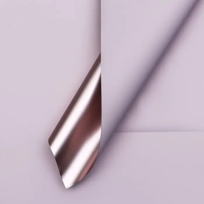 Плёнка матовая двусторонняя, 58×58 см 70 микрон, пудра Плёнка матовая двусторонняя, 58×58 см 70 микрон, пудра