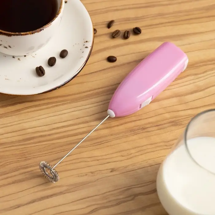 Капучинатор погружной Luazon LMR-07, от 2АА не в компл., цвет розовый Капучинатор погружной Luazon LMR-07, от 2АА не в компл., цвет розовый