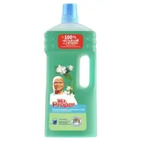Моющая жидкость для полов и стен Mr.Proper &laquo;Горный ручей и прохлада&raquo;, 1,5 л