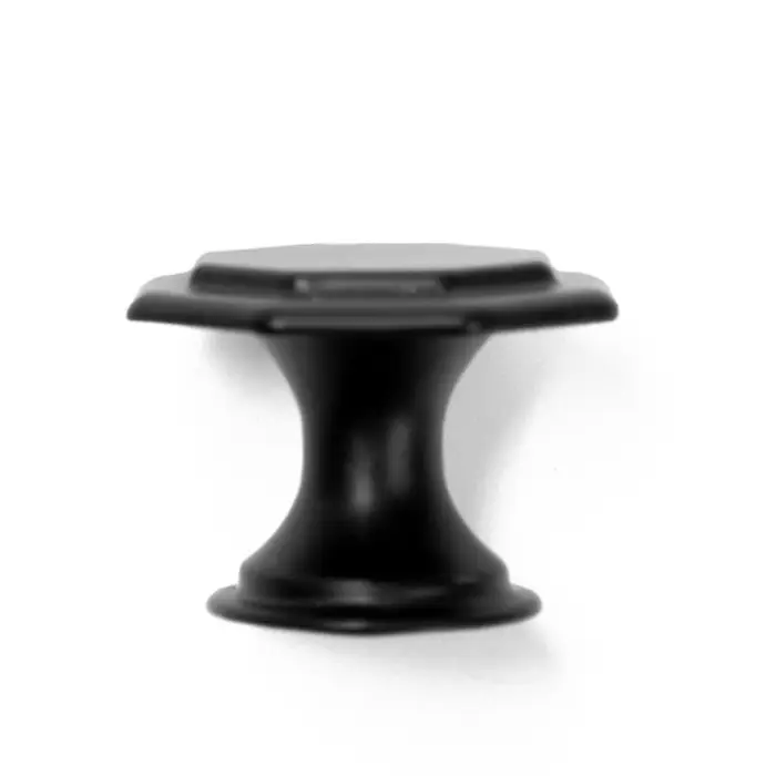 Ручка-кнопка ТУНДРА LIGHT РК034BL, цвет черный Ручка-кнопка ТУНДРА LIGHT РК034BL, цвет черный