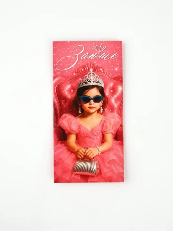 Конверт для денег «Заюша», 16,5 × 8 см