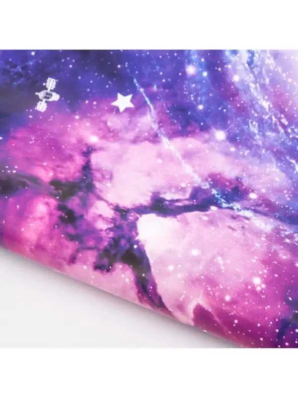 Бумага упаковочная глянцевая «Космос», 50 х 70 см