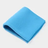 Салфетка для уборки Доляна, для стёкол и зеркал, 30&times;30 см, голубая