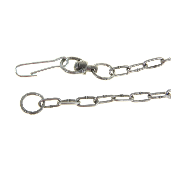 Цепь для привязи собак, 3 м, калибр 3 х 21 мм, черная Цепь для привязи собак, 3 м, калибр 3 х 21 мм, черная