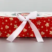 Складная коробка подарочная «Уютное рождество», 16 × 11,5 × 5 см