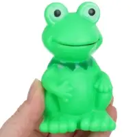 Резиновая игрушка для ванны Крошка Я &laquo;Лягушонок&raquo;, 9 см, с пищалкой