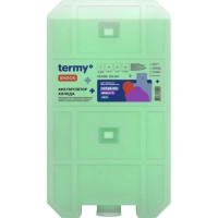 Аккумулятор холода 450мл Водно-Солевой 0 -15С_ Зеленый  Пробка ТермиШок