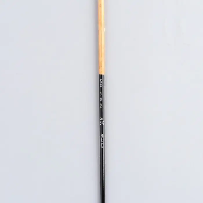 Кисть для рисования Синтетика круглая №00 (диаметр обоймы 2 мм; длина ворса 10 мм) Кисть для рисования Синтетика круглая №00 (диаметр обоймы 2 мм; длина ворса 10 мм)