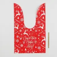 Мешок подарочный «Счастья в Новом году», 16 х 13 см