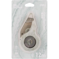 Корректирующая лента Nusign,5мм х12м, дв.корп, предотвр.пад, блист, ассорт