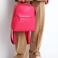 Рюкзак-сумка женский на молнии, с карманами, размер 27&times;9.5&times;32 см, фуксия