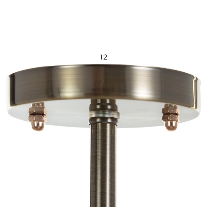 Люстра Люстра "Авиталь" 3xЕ14 40Вт бронза 58х58х80 см BayerLux