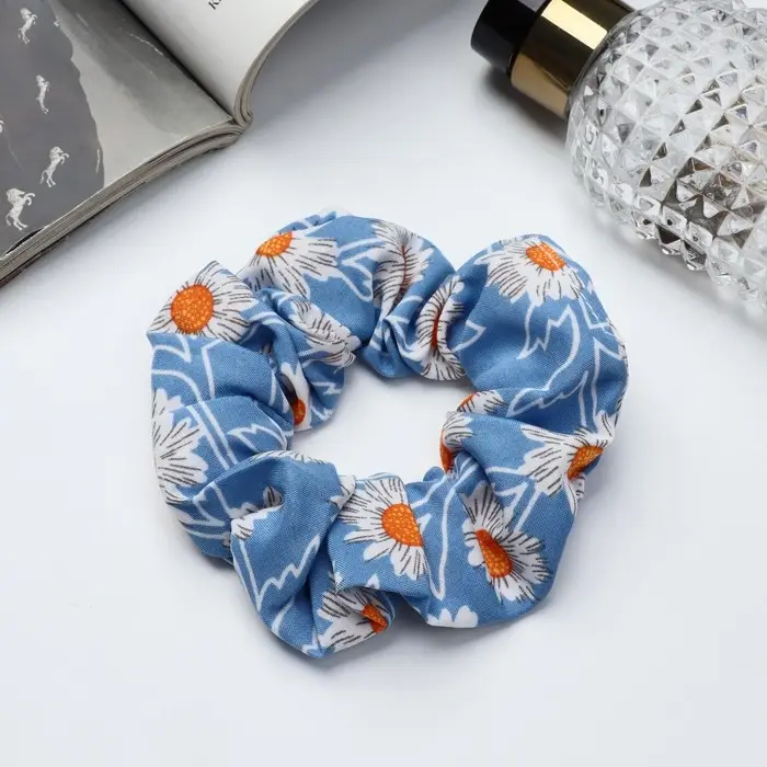 Резинка для волос Резинка для волос "Орбита" яркие ромашки, 10 см, микс