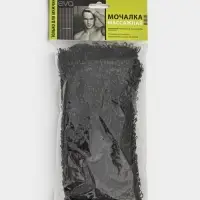 Мочалка &laquo;Мочало банное&raquo;, 45&times;12 см, чёрная, МИКС