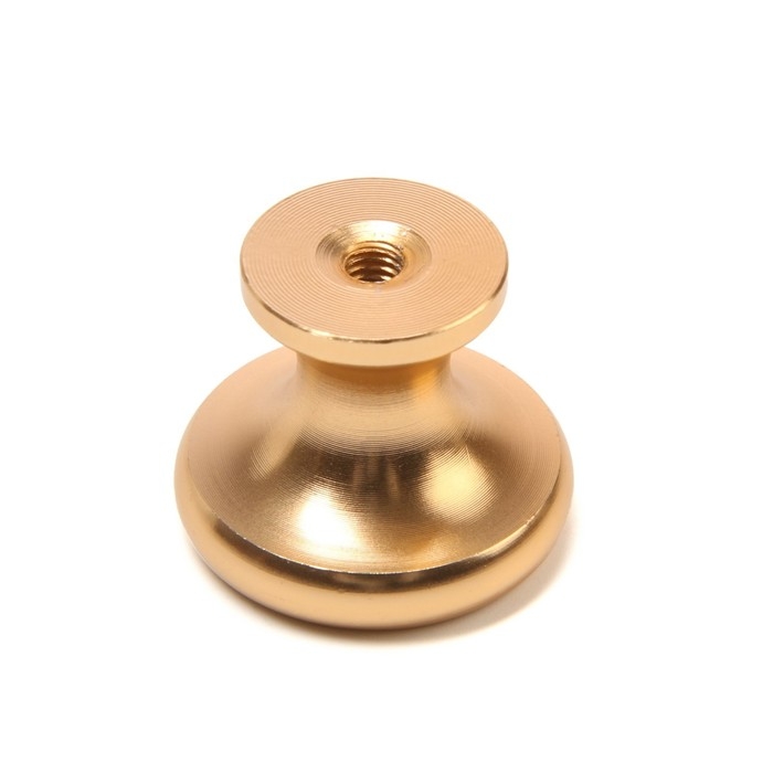 Ручка-кнопка CAPPIO PK320, d=24 мм, цвет золото, 8 шт. Ручка-кнопка CAPPIO PK320, d=24 мм, цвет золото, 8 шт.