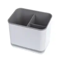 Подставка для столовых приборов тм VETTA, 14,9x10x13,5см, полипропилен, цвет белый