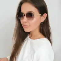 Очки солнцезащитные &laquo;OneSun. Овал&raquo;, uv 400, футляр, салфетка