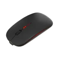 Мышь MB-2.4 беспроводная, оптическая, подсветка, 1600 dpi, USB+BT, чёрная Мышь MB-2.4 беспроводная, оптическая, подсветка, 1600 dpi, USB+BT, чёрная