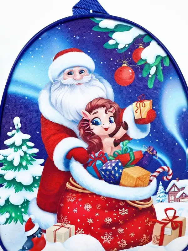 Рюкзак детский «Подарки» лошадь, 33×25 см Рюкзак детский «Подарки» лошадь, 33×25 см