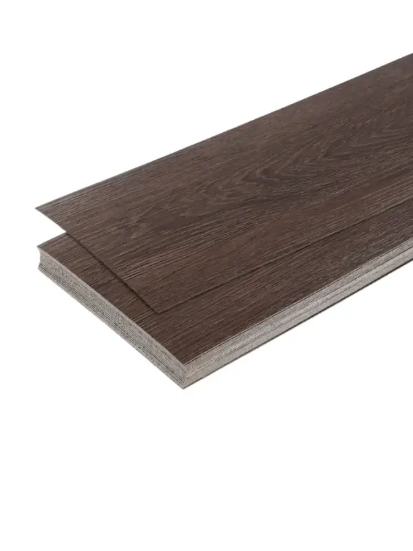 Плитка виниловая самоклеящаяся 91х15 см, орех