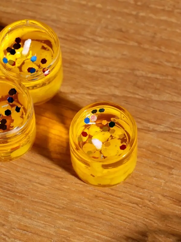 Набор гелевых свечей «Конь. Всё сбудется», 3 шт, золотые, 2,5 х2,5 х 2,5 см Набор гелевых свечей «Конь. Всё сбудется», 3 шт, золотые, 2,5 х2,5 х 2,5 см