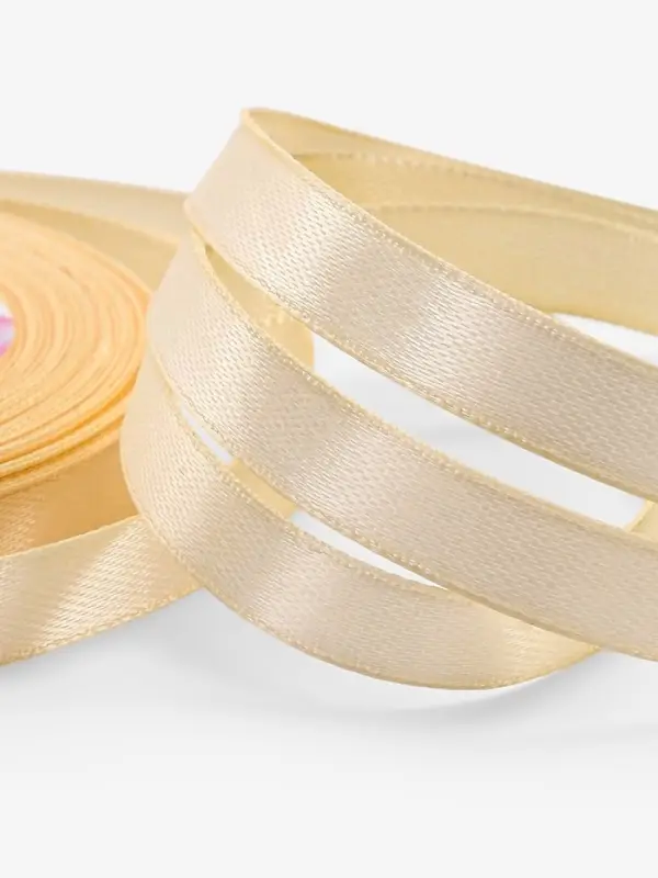 Лента атласная "Квадраты", 15мм, 23&plusmn;1м, цвет чёрный