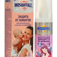 Молочко-спрей от комаров Mosquitall, для беременных и детей с 3-х месяцев, 100 мл