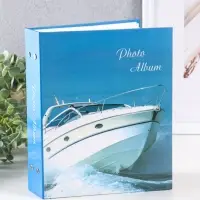 Фотоальбом 200 фото 10X15см, " Яхта",ПП карм. Фотоальбом 200 фото 10X15см, " Яхта",ПП карм.