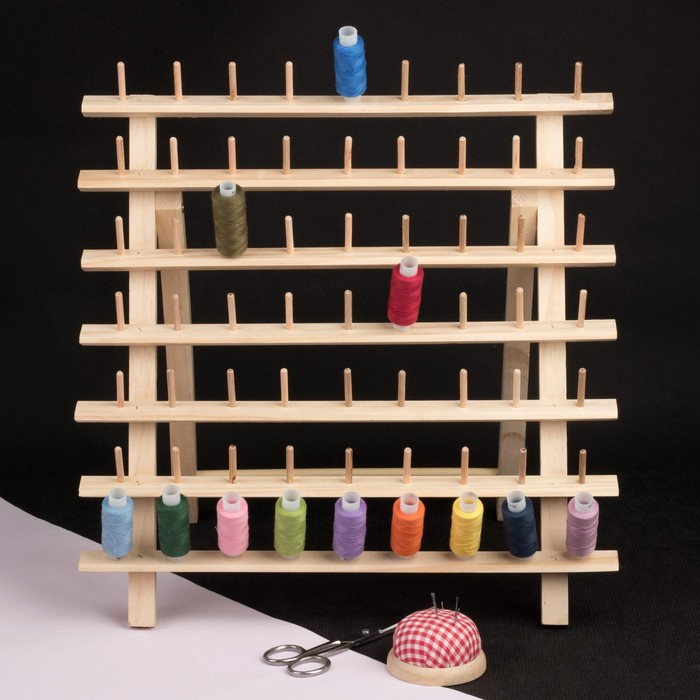 Стойка для ниток на 63 шт, 41 × 38,5 см Стойка для ниток на 63 шт, 41 × 38,5 см